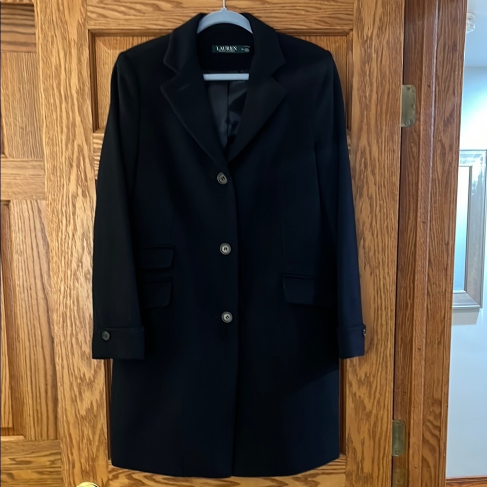 Ralph Lauren Black Blazer Classic Tailored Design